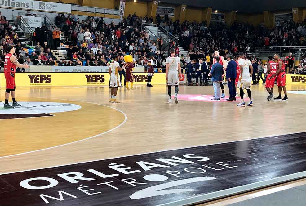 Kisypro partenaire d'Orléans Loiret Basket